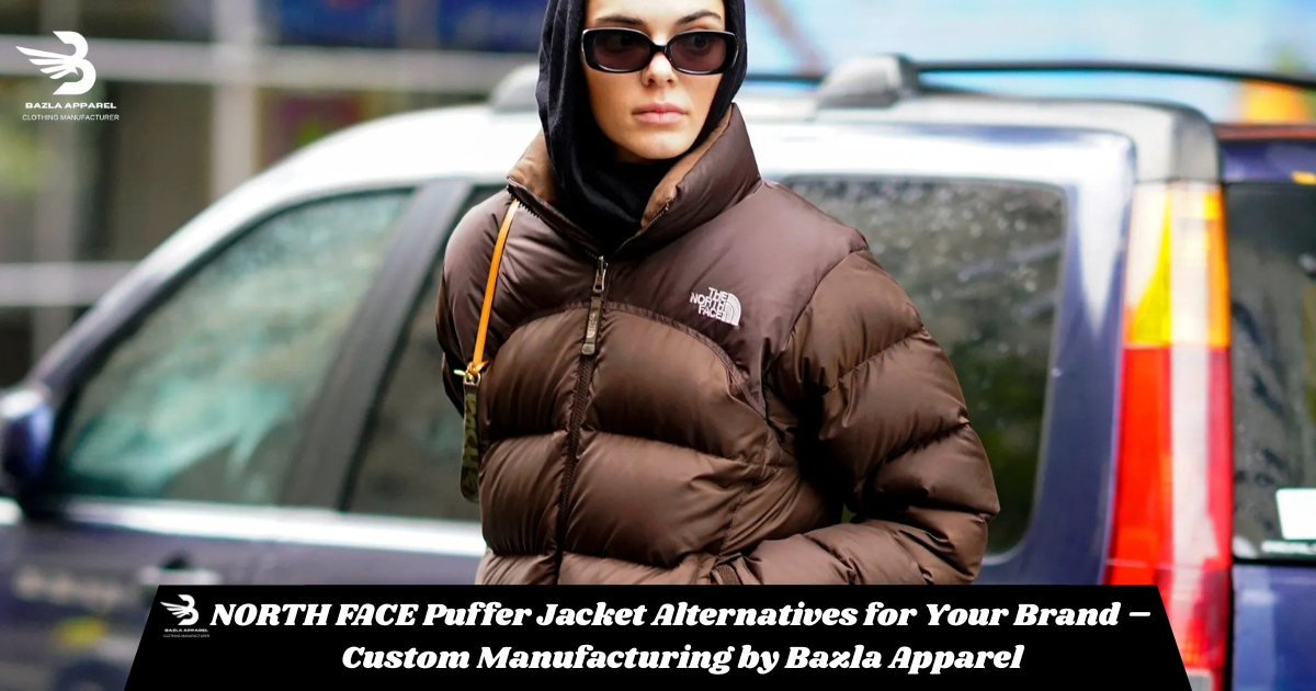 NORTH FACE Puffer Jacket Alternatives for Your Brand – Custom Manufacturing by Bazla Apparel