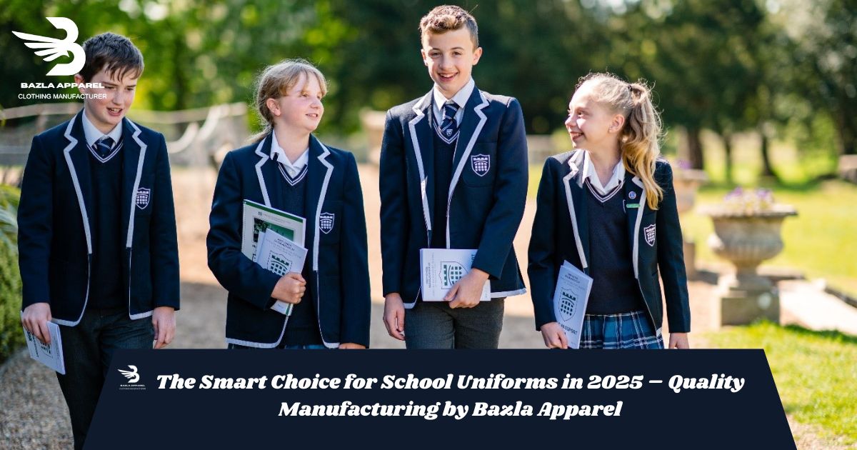 The Smart Choice for School Uniforms in 2025 – Quality Manufacturing by Bazla Apparel